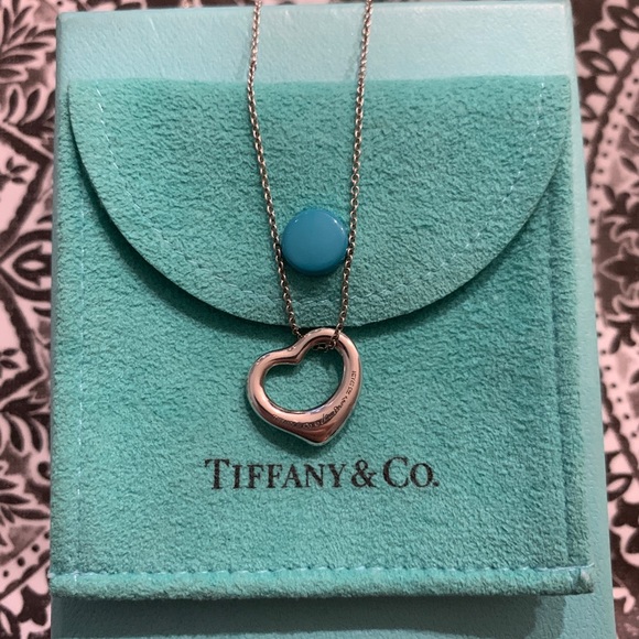 Tiffany & Co. Jewelry - Tiffany & Co Elsa Peretti Open heart necklace and bracelet *SET*